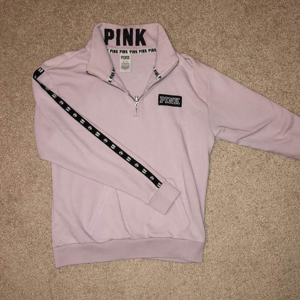 Victoria’s Secret PINK quarter zip sweatshirt